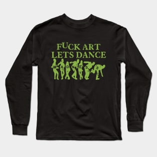 Madness - Lets Dance 80s Vintage Retro Collector Green Long Sleeve T-Shirt